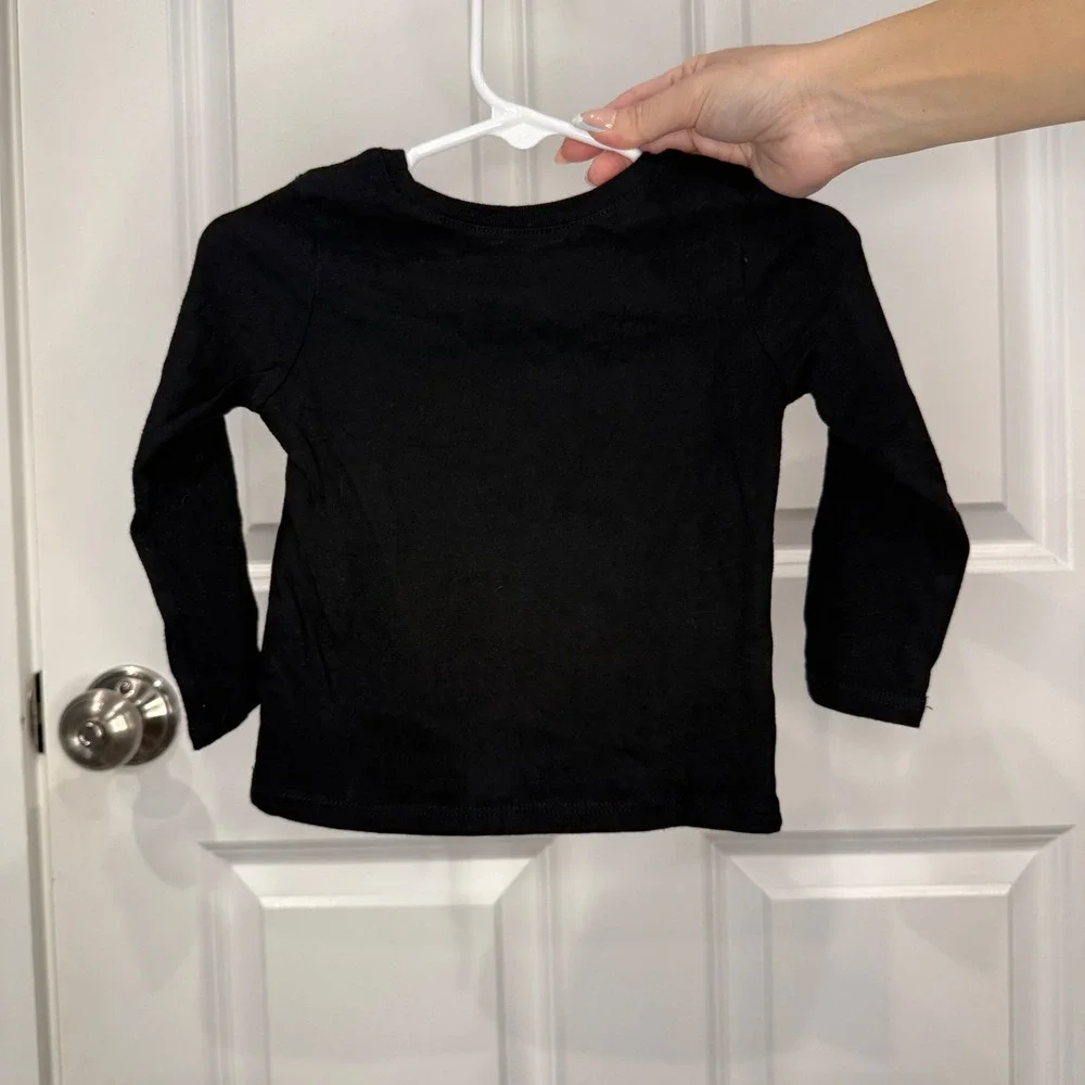 The Childrens Place Kids‎ Halloween Skeleton Candy Shirt Size 12-18 Months